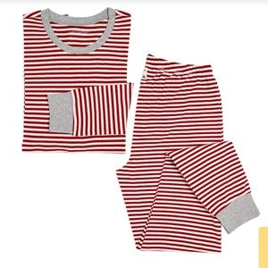 Burts Bees Candy Cane Stripe Pajamas